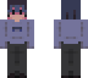 blue bows ; 1/2