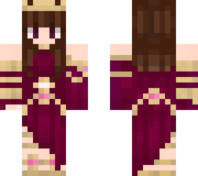 brown haired princess