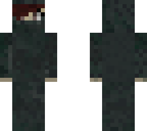camouflage girl scout (bedrock edition)