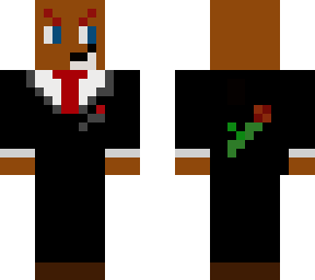 chicken in suit