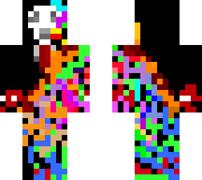 glitched ghostface