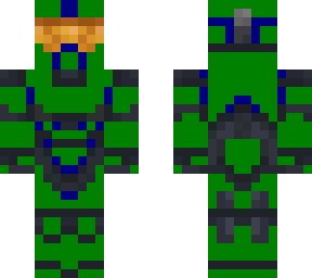 green and blue master chief