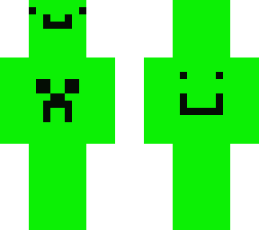 happy creeper man