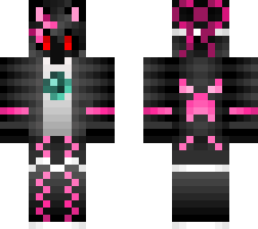 huy enderyt cat girl short hair exe cursed eyes (pink)