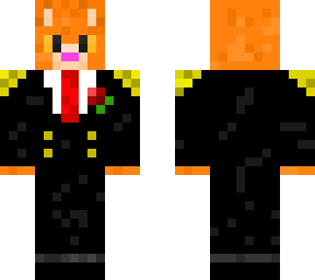orange cat suit