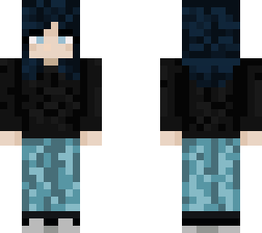 persona skin (black shirt l. blue jeans)