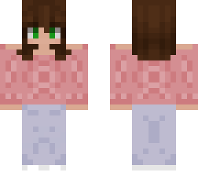 pink sweater