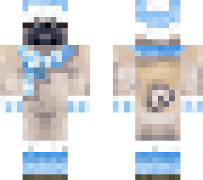 winter pug