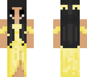 yellow dress