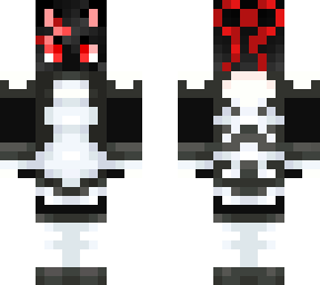 zuy enderyt cat girl short hair (maid br) (red)