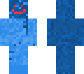 blue man