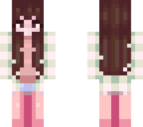 green and pink