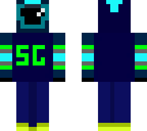 neon gaming skin