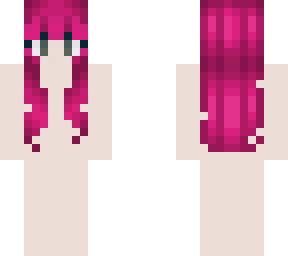 pink hair girl  wip