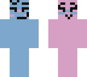 tv girl???? idrk)  girl and boy mc skin <3