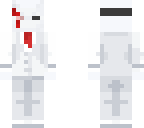 white suit