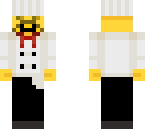 yellow chef boi with mask
