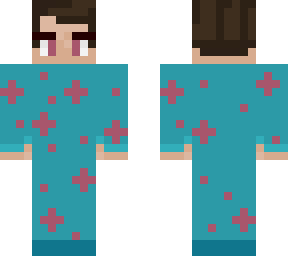 blue and pink guy