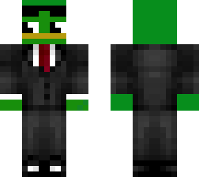 frog in a suit