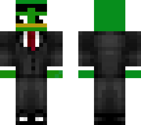 frog in a suit