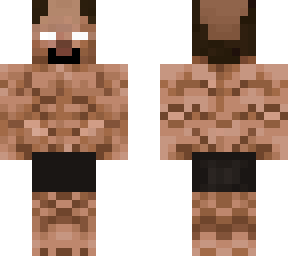 hair loss muscular herobrine