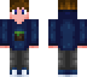 i dont rely know what to call it uh i guess its a minecraft block hoodie guy..?