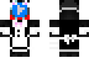 my oc in a maid outfit.
