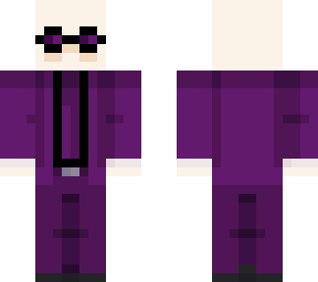 purple suit