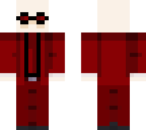 red suit