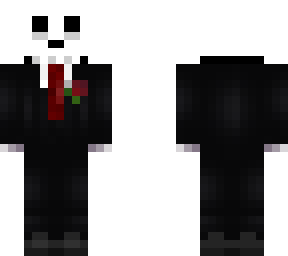 skull in a suit