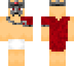 undressed masked king