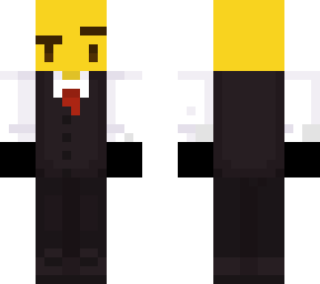 black suit