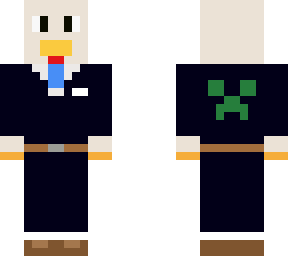 businessman chicken