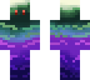 gradient w/ vine creature