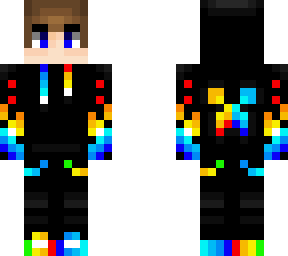 rainbow gamer boy