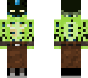 slime block and warden skeleton