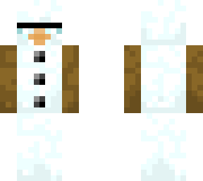 wierd snowman