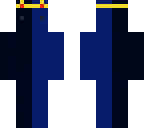 black and blue king