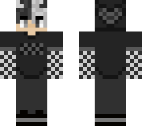black and white boy match set