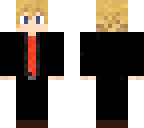 cloud strife in a suit
