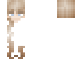 dirty blonde hair and face base