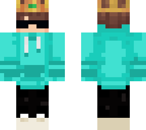 aqua hoodie