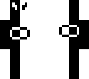 black and white