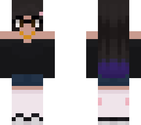 black shirt