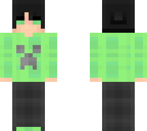 casual boy - minecraft sweater