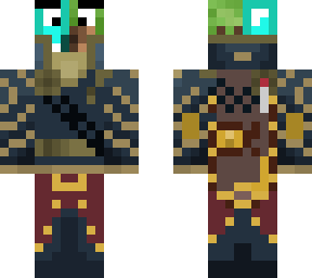 diamond and dirt knight with face