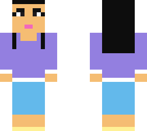 li purple outfit