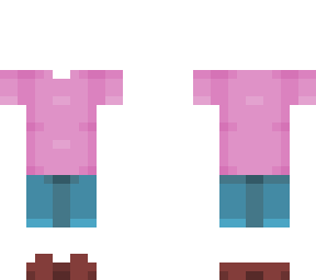 pink t & shorts base