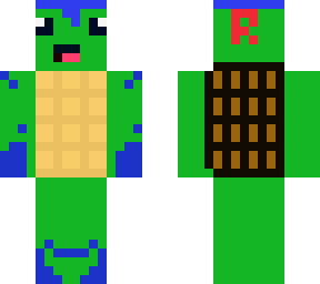 turtle tmnt leonardo creative cool skin