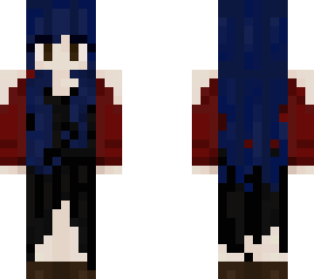 vampire with blue hair v2